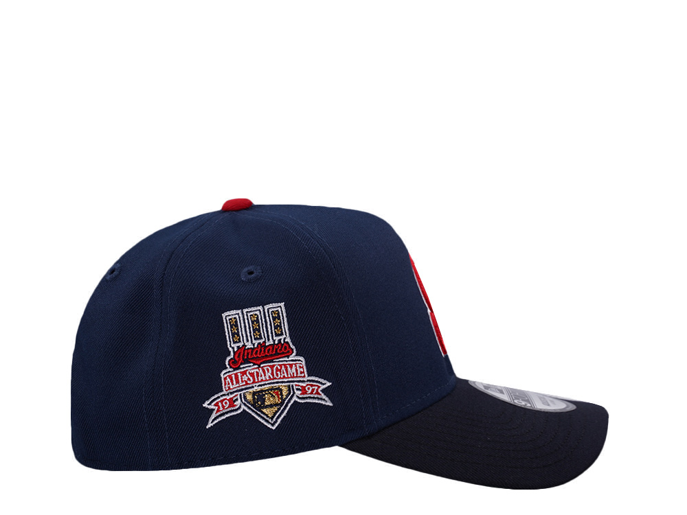 New Era Cleveland Indians All Star Game 1997 Navy Prime Edition 9Forty A Frame Snapback Cap