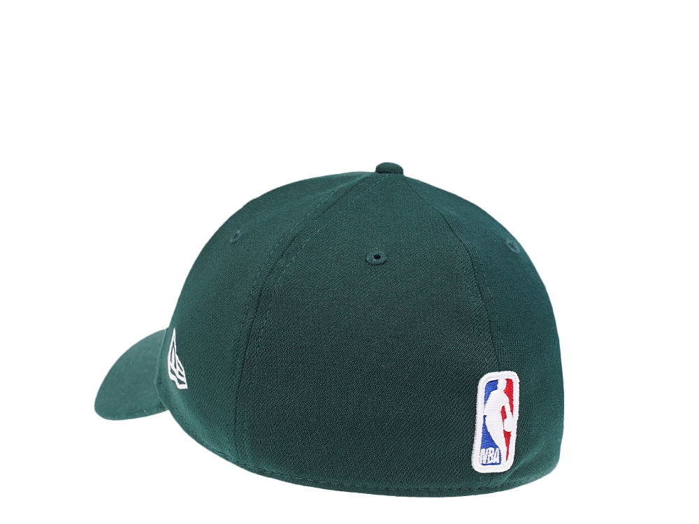 New Era Milwaukee Bucks Dark Green Edition 39Thirty Stretch Cap