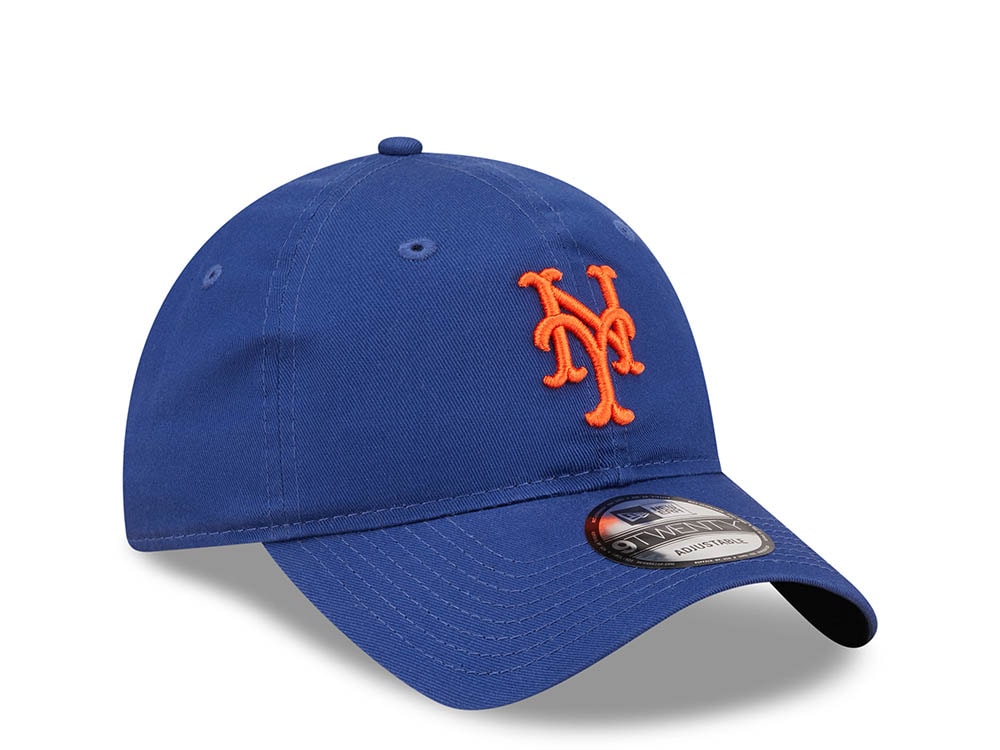 New Era New York Mets League Essential Blue 9Twenty Strapback Cap