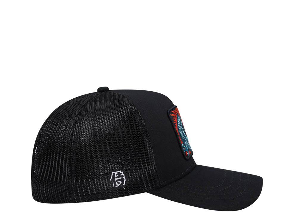 Capslab Fantastic Beasts Dragon Black Trucker Snapback Cap