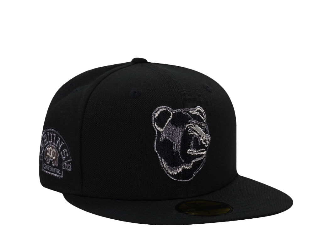 New Era Boston Bruins 100th Anniversary Metallic Black Prime Edition 59Fifty Fitted Cap