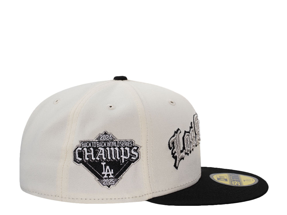 New Era Los Angeles Dodgers World Series 2025 Chrome Two Tone Edition 59Fifty Fitted Cap
