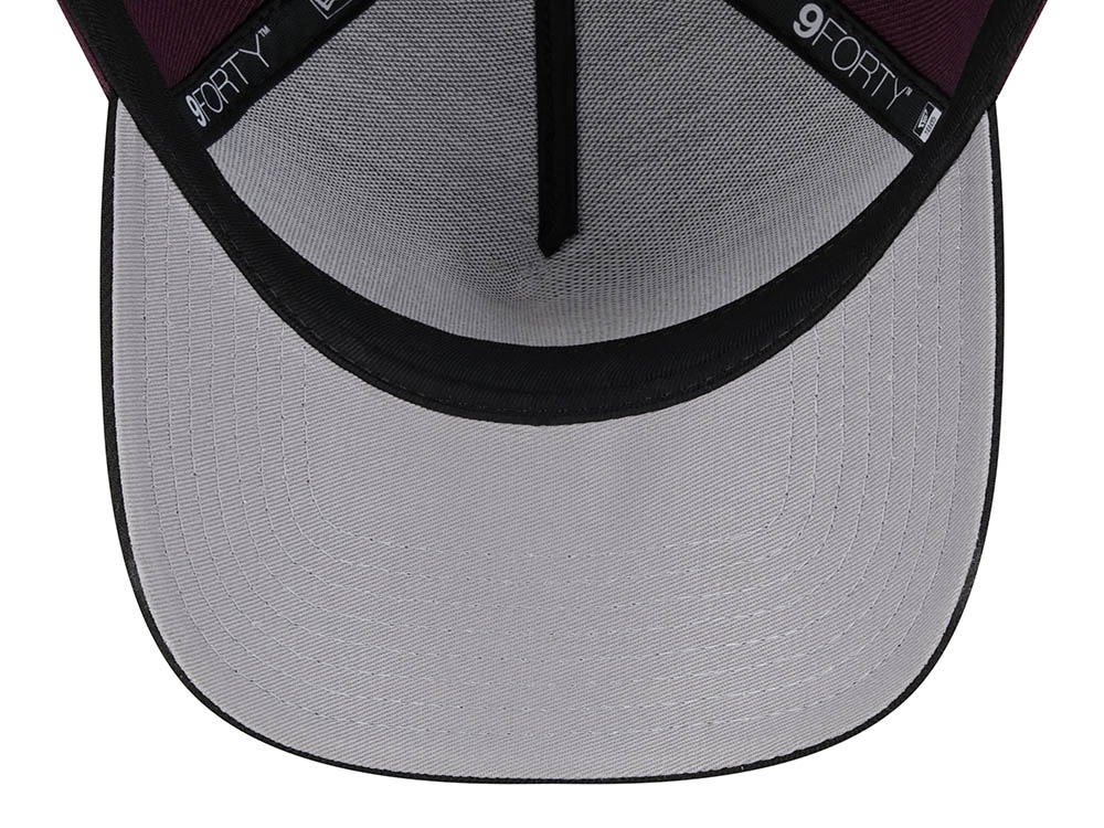 New Era Philadelphia Eagles Super Bowl LII Two Tone Plum 9Forty A Frame Snapback Cap