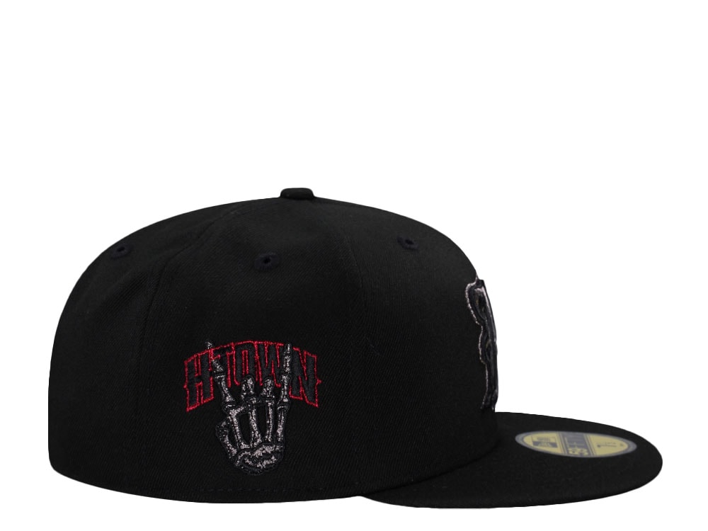 New Era Houston Texans H Town Black Prime Edition 59Fifty Fitted Cap