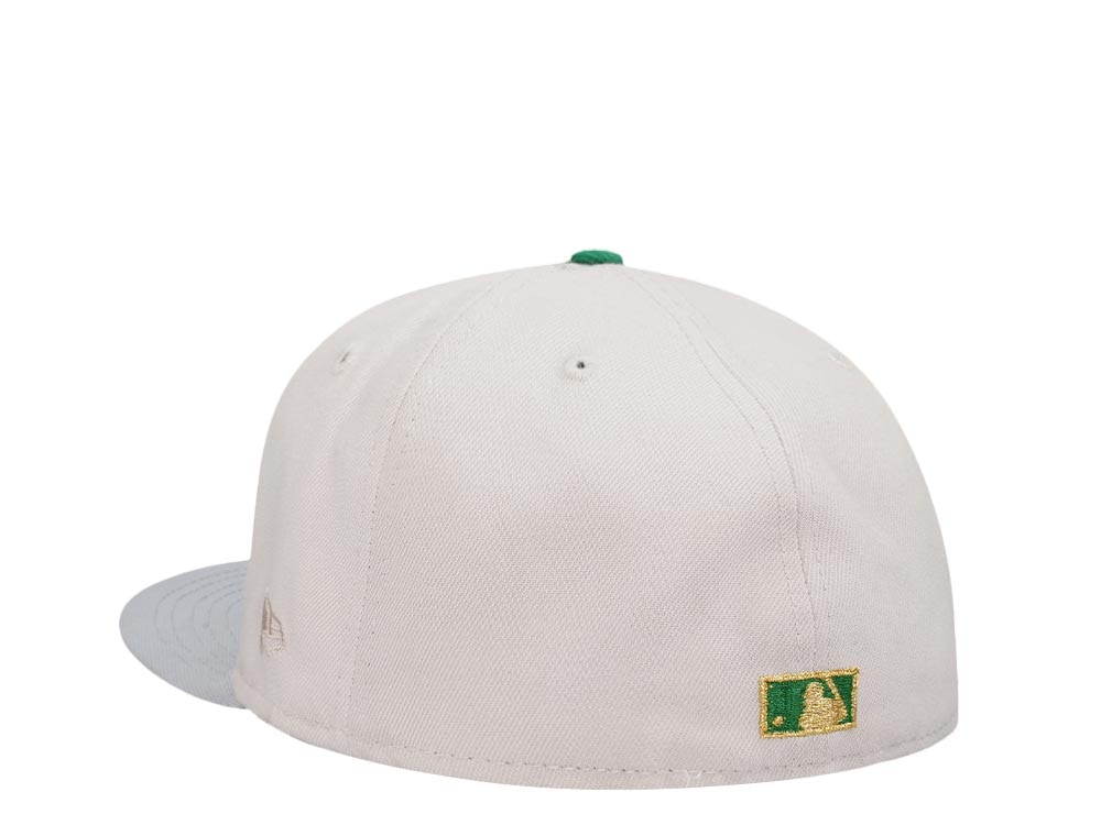 New Era Oakland Athletics 30th Anniversary Sneaky Gold Two Tone Edition 59Fifty Fitted Cap