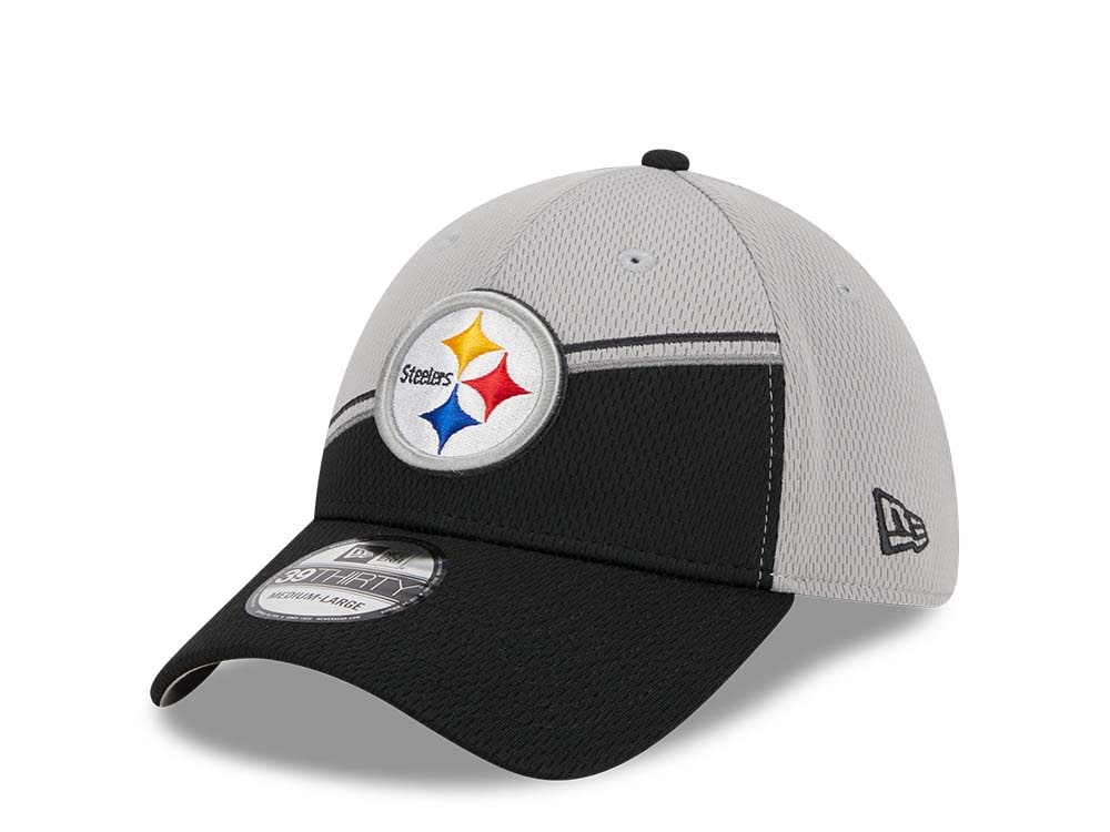 New Era Pittsburgh Steelers NFL Sideline 2023 39Thirty Stretch Cap
