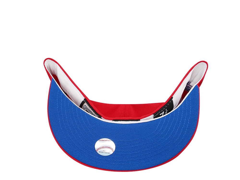 New Era Toronto Blue Jays 25th Anniversary Red Blue Edition 59Fifty Fitted Cap