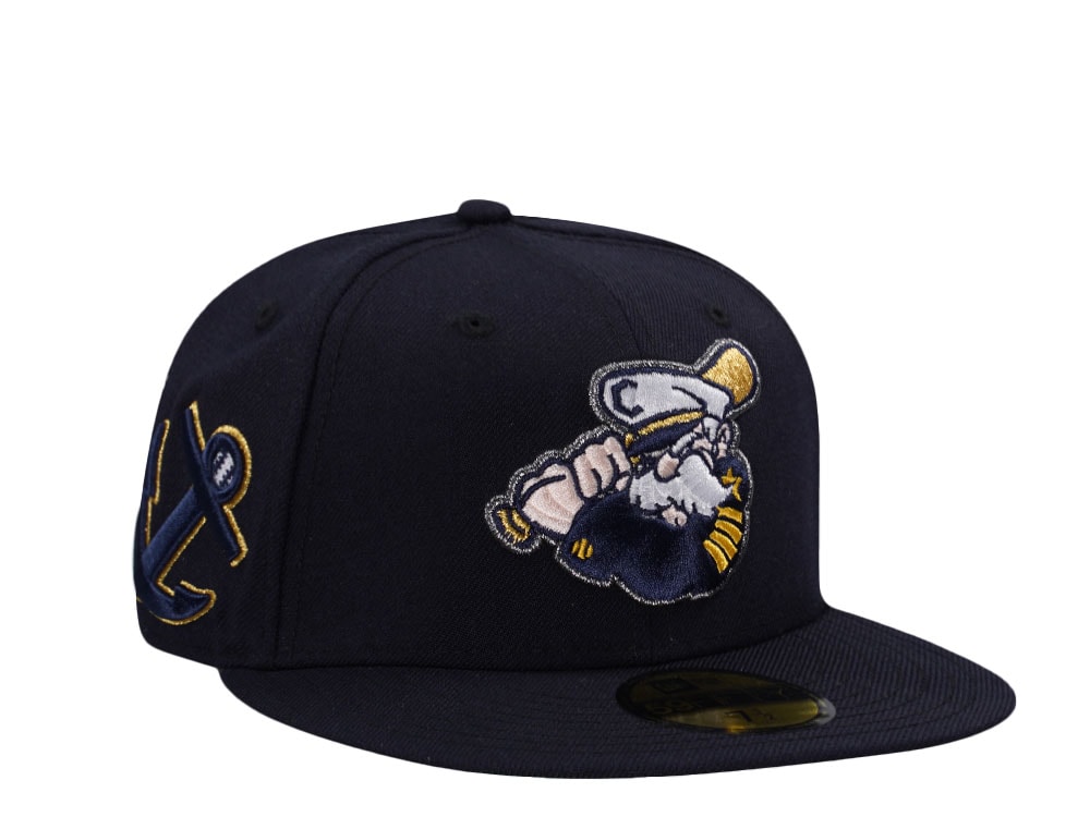 New Era Lake County Captains Throwback Wool Edition 59Fifty Fitted Cap