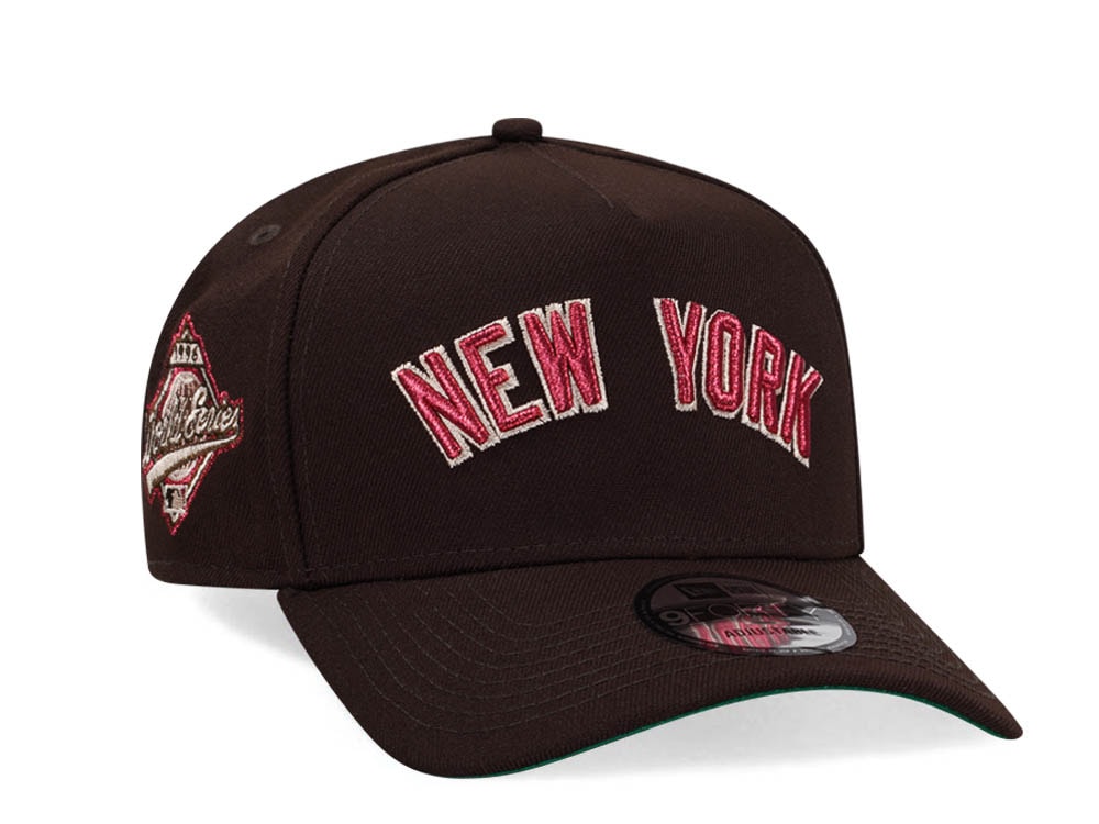 New Era New York Yankees World Series 1996 Brown Burnt Edition  9Forty Snapback Cap