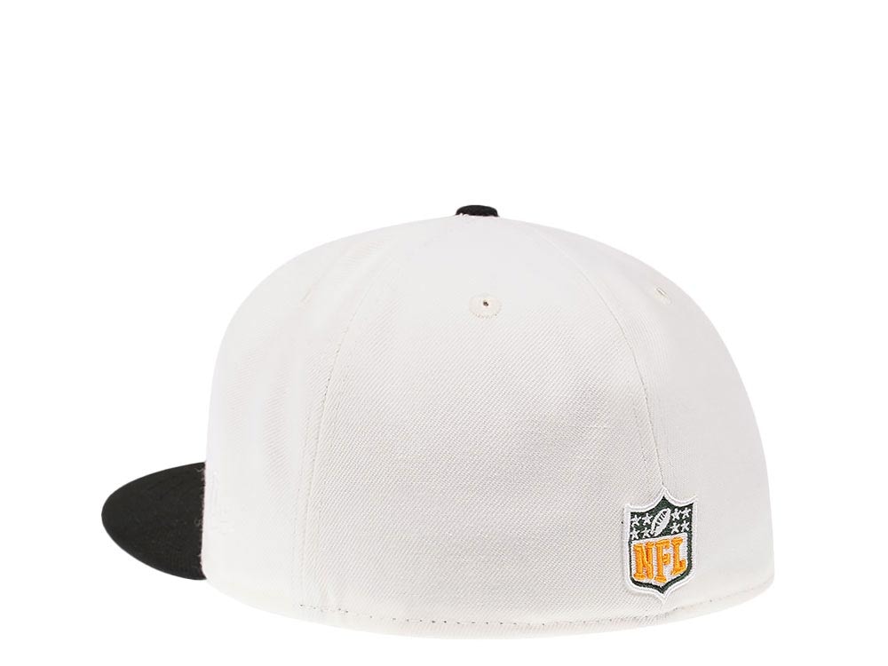 New Era Green Bay Packers 50th Anniversary Cream Dome Edition 59Fifty Fitted Cap