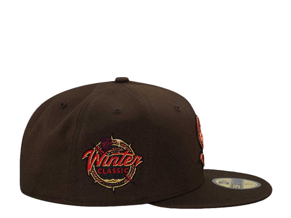 New Era Seattle Kraken Winter Classic 2024 Walnut Prime Edition 59Fifty Fitted Cap