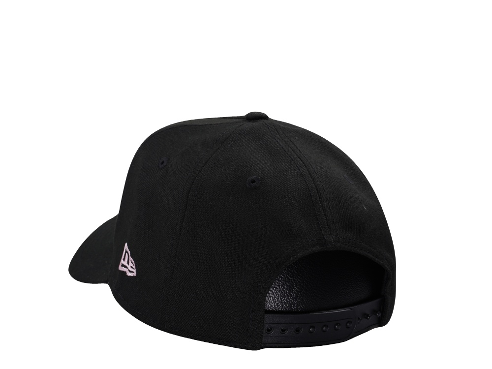New Era New York Mets 50th Anniversary Black Pink Edition 9Forty A Frame Snapback Cap
