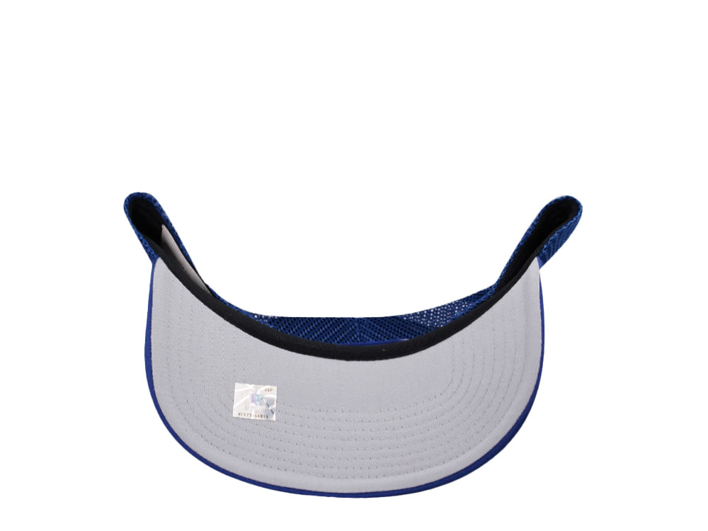 Mitchell & Ness Golden State Warriors Royal Blue Adjustable Fit Trucker Snapback Cap