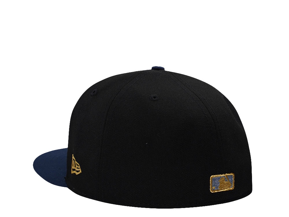 New Era Los Angeles Dodgers Black Two Tone Edition 59Fifty Fitted Cap