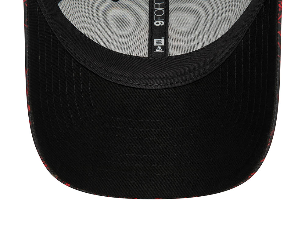 New Era AC Milan Black Crinkle 9Forty Strapback Cap