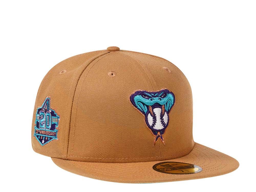 New Era Arizona Diamondbacks 20th Anniversary Desert Teal Edition 59Fifty Fitted Cap