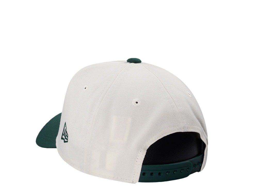 New Era Oakland Athletics Script Chrome Two Tone Edition 9Forty A Frame Snapback Cap