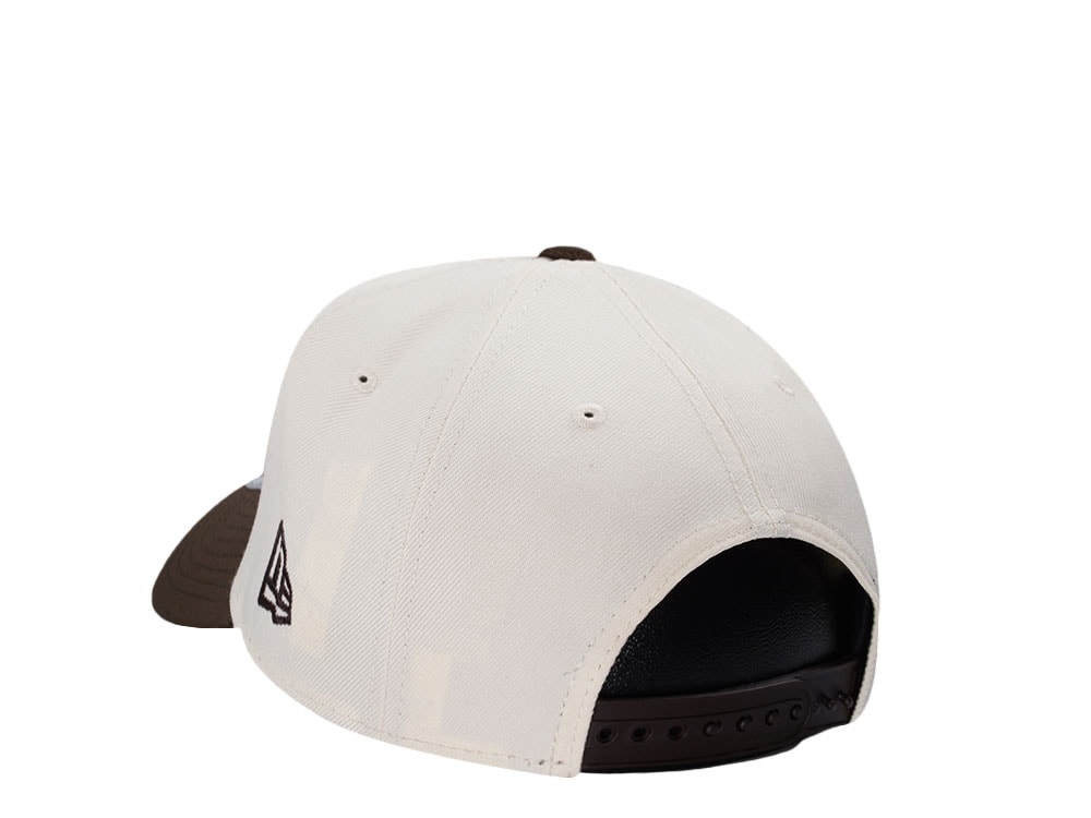 New Era Boston Bruins 50th Anniversary Chrome Two Tone Edition 9Forty A Frame Snapback Cap