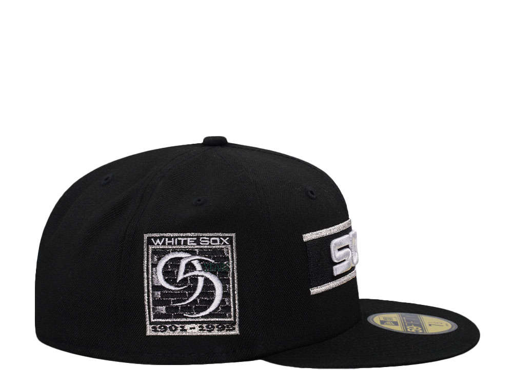New Era Chicago White Sox 95th Anniversary Black Prime Edition 59Fifty Fitted Cap