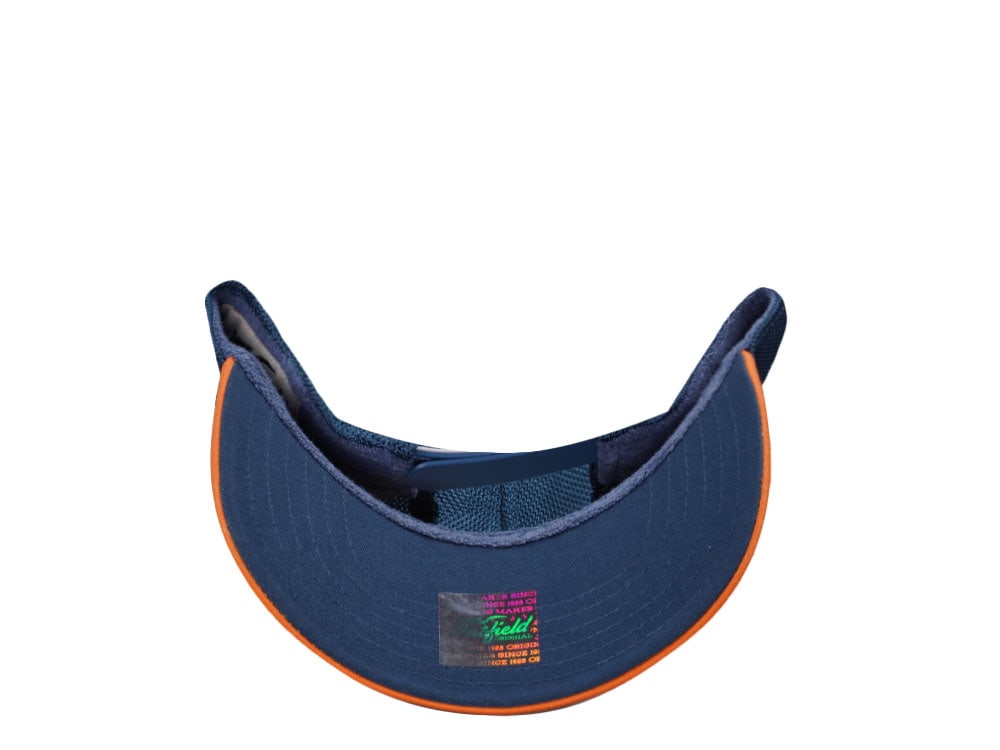 Hatfield Good Dog White Blue Trucker Snapback Cap