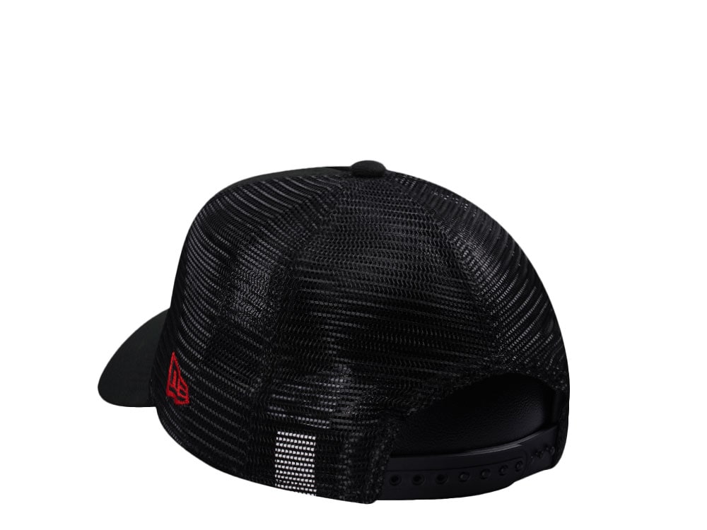 New Era Manchester United Fc Black Classic 9Forty A Frame Trucker Snapback Cap