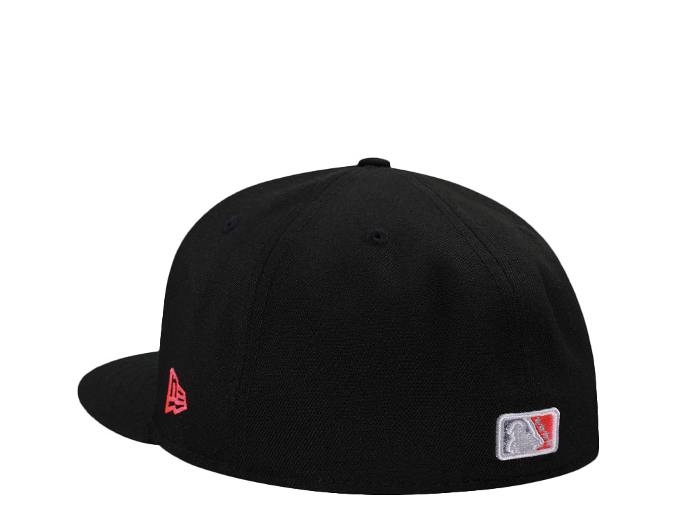 New Era Medusas de Lakewood Black Wild Pink Prime Edition 59Fifty Fitted Cap