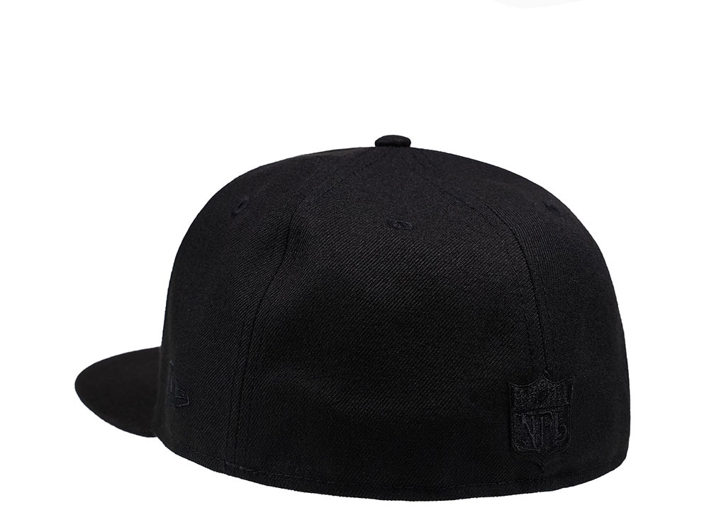 New Era Cleveland Browns Black on Black Edition 59Fifty Fitted Cap