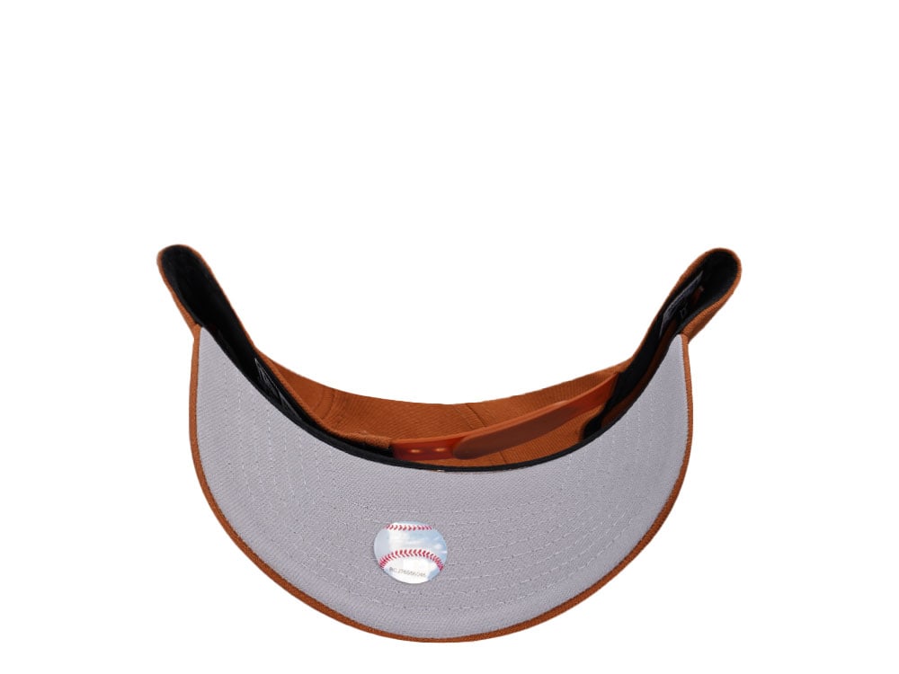 New Era Oakland Athletics 25th Anniversary Earthy Copper Edition 9Forty A Frame Snapback Cap