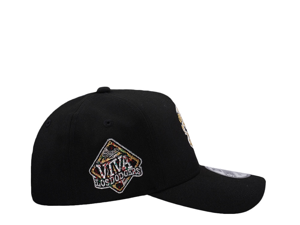 New Era Los Angeles Dodgers Viva Black Prime Edition 9Forty A Frame Snapback Cap