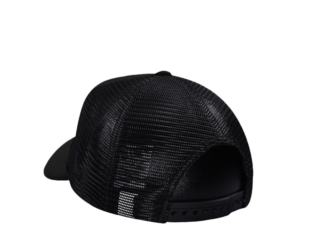 New Era Dallas Cowboys Black Foam Trucker 9Forty A Frame Snapback Cap