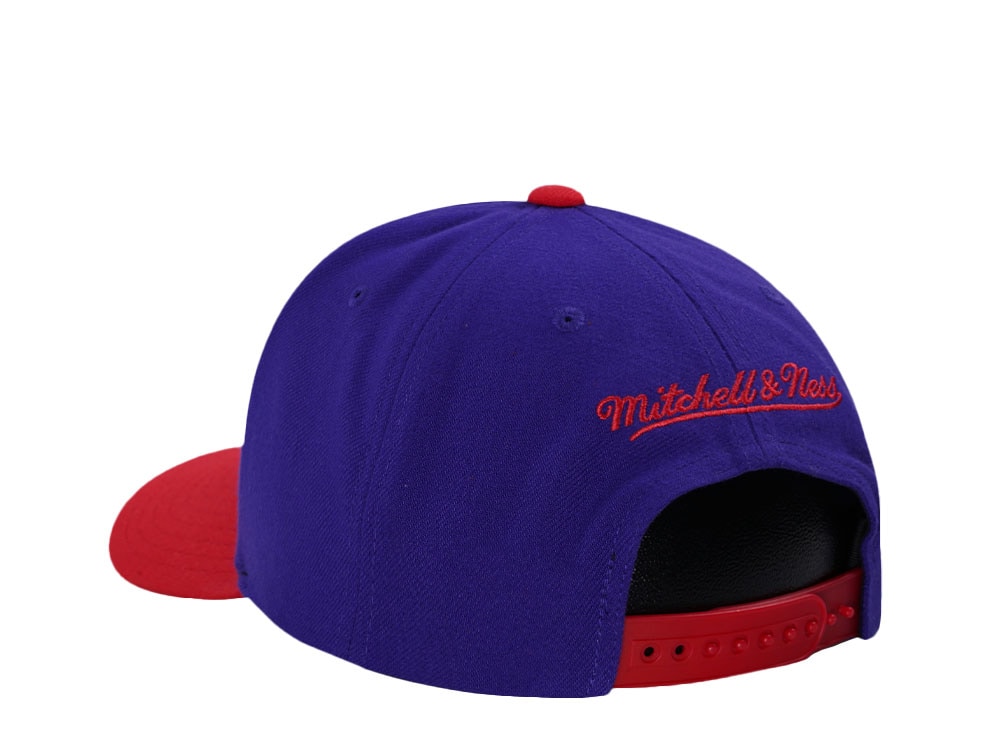 Mitchell & Ness Toronto Raptors Hardwood Classic Pro Crown Fit Purple Snapback Cap