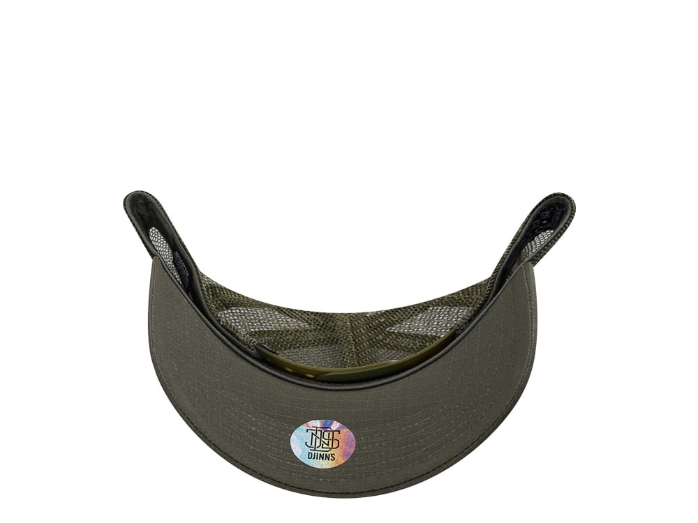 Djinns M-Ribstop Olive Trucker Snapback Cap