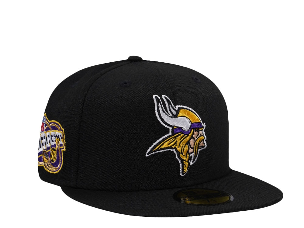 New Era Minnesota Vikings Draft 1998 Black Prime Edition 59Fifty Fitted Cap
