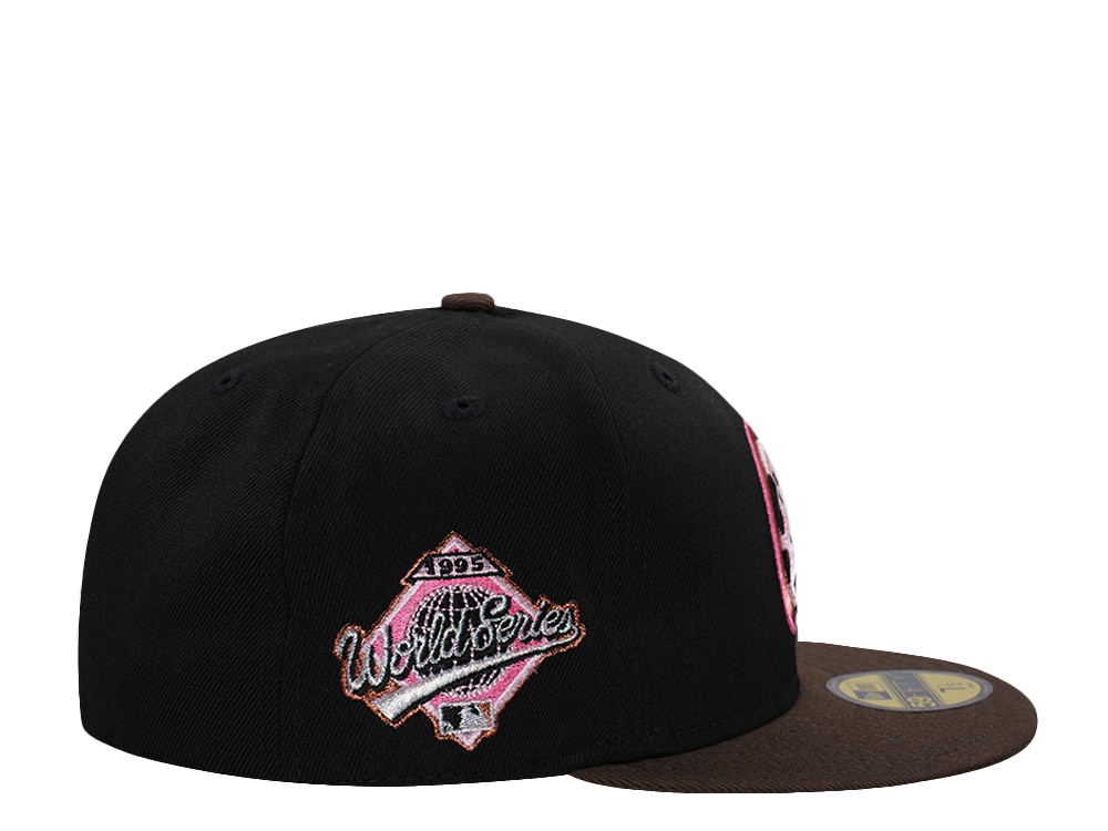 New Era Atlanta Braves World Series 1995 Black Two Tone Edition 59Fifty Fitted Cap