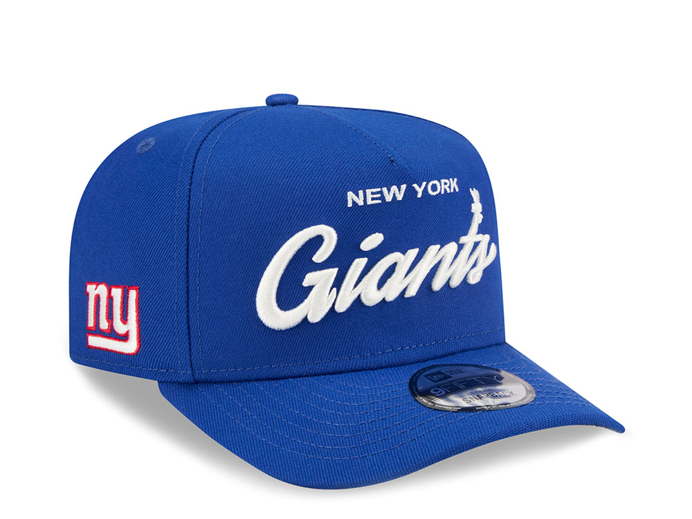 New Era New York Giants Local Play 9Fifty A Frame Snapback Cap