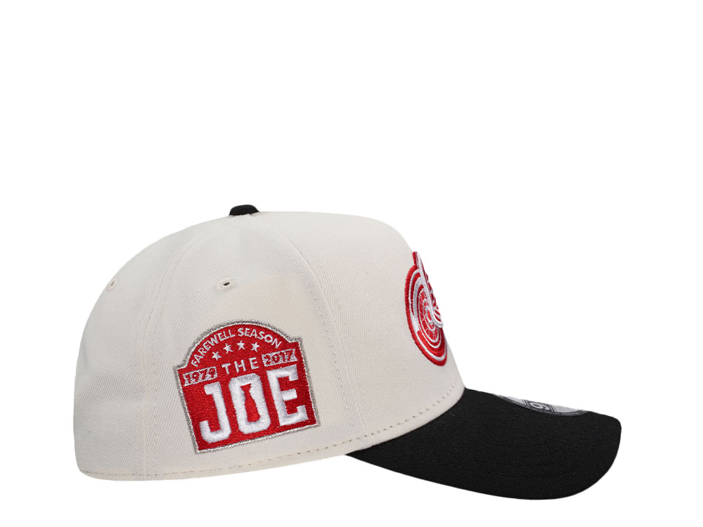 New Era Detroit Red Wings Farewell Season Joe Louis Arena Chrome Two Tone Edition 9Forty A Frame Snapback Cap