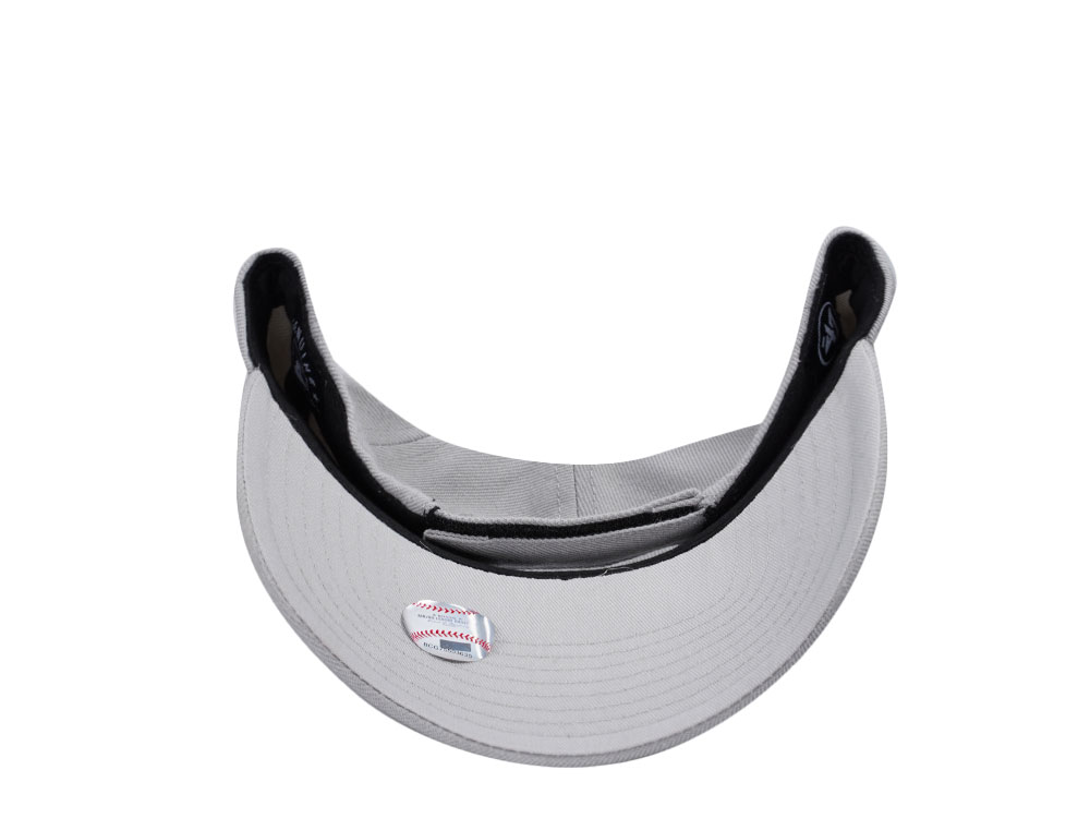 47brand New York Yankees Grey Classic Strapback Cap