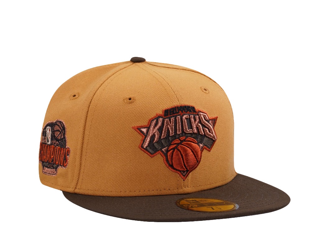 New Era New York Knicks NBA Champions 2026 Panama Two Tone Edition 59Fifty Fitted Cap