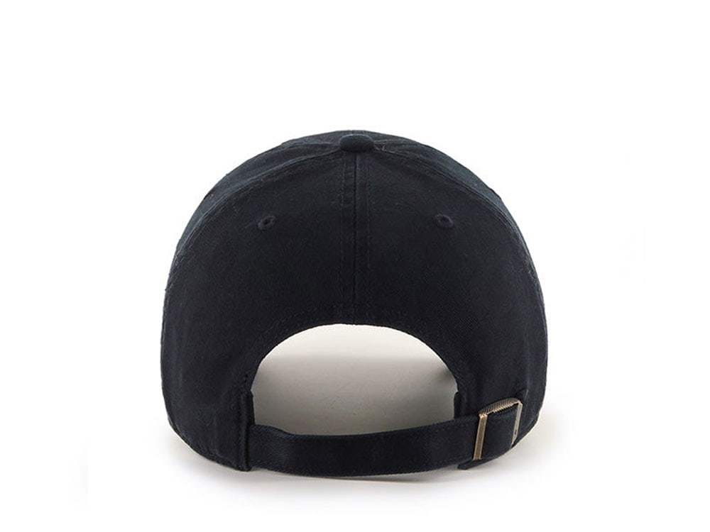 47Brand New York Yankees Black Edition Clean Up Strapback Cap