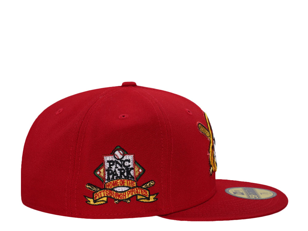 New Era Pittsburgh Pirates PNC Park Scarlet Prime Edition 59Fifty Fitted Cap