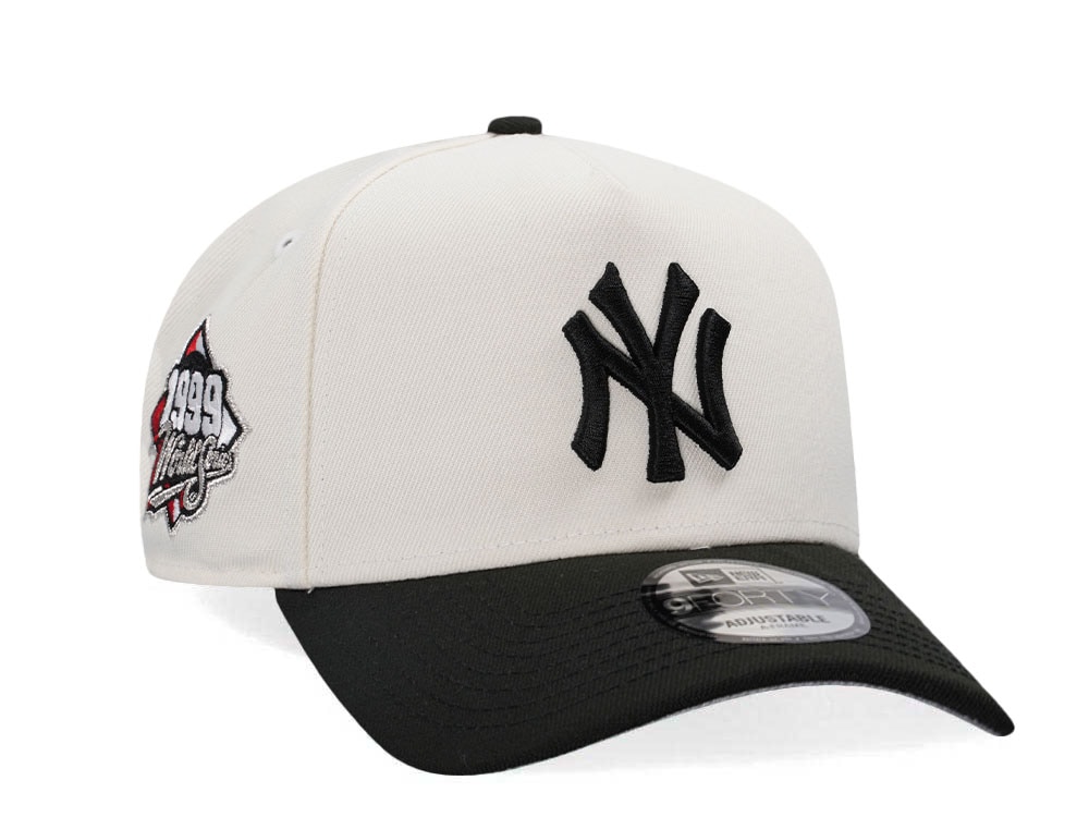 New Era New York Yankees World Series 1999 Chrome Classic Two Tone Edition 9Forty A Frame Snapback Cap