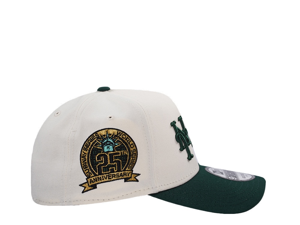 New Era New York Yankees New York Mets Chrome Two Tone Edition 9Forty A Frame Snapback Cap