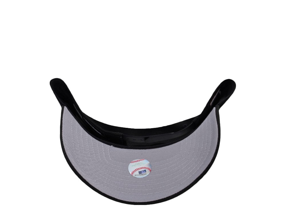 New Era Texas Rangers 40th Anniversary Black Prime Edition 9Forty A Frame Snapback Cap